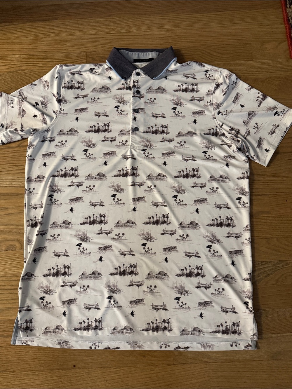 Greyson Clothiers Men's "Hollywood" Print Golf Polo Shirt